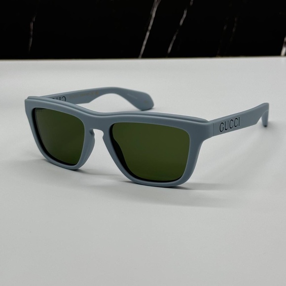 NEW GG1571S 003 GUCCI LIGHT BLUE GREEN UNISEX GUCCI SUNGLASSES - Picture 2 of 13
